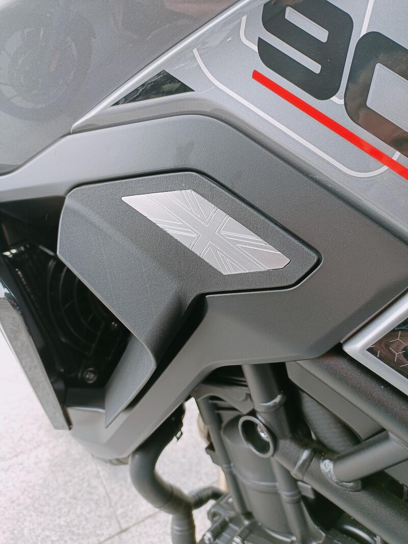 Deflettori Calore per Triumph Argento